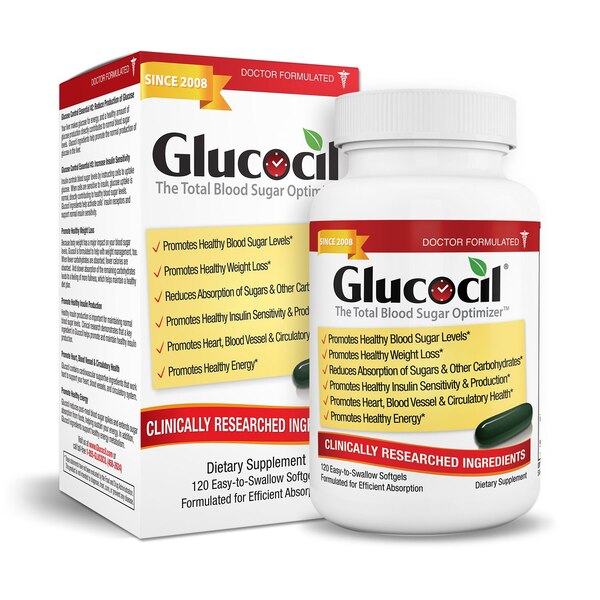 Glucocil 30-Day Supply, 120 CT