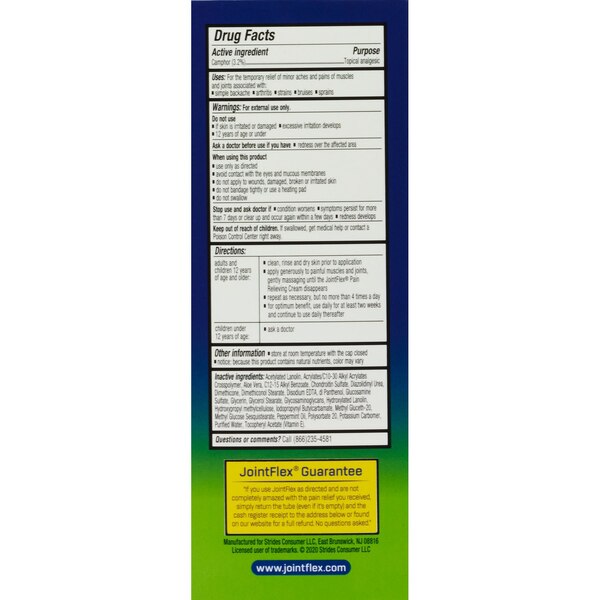 JointFlex Arthritis Pain Relief Cream, 4 OZ