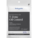 BioRepublic T-Zone Oil Control Binchotan Charcoal Sheet Mask, thumbnail image