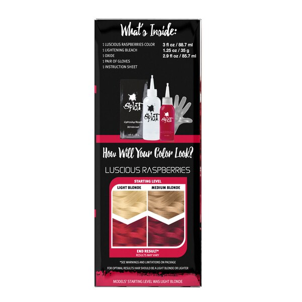 Splat Complete Semi-Permanent Hair Color Kit with Bleach