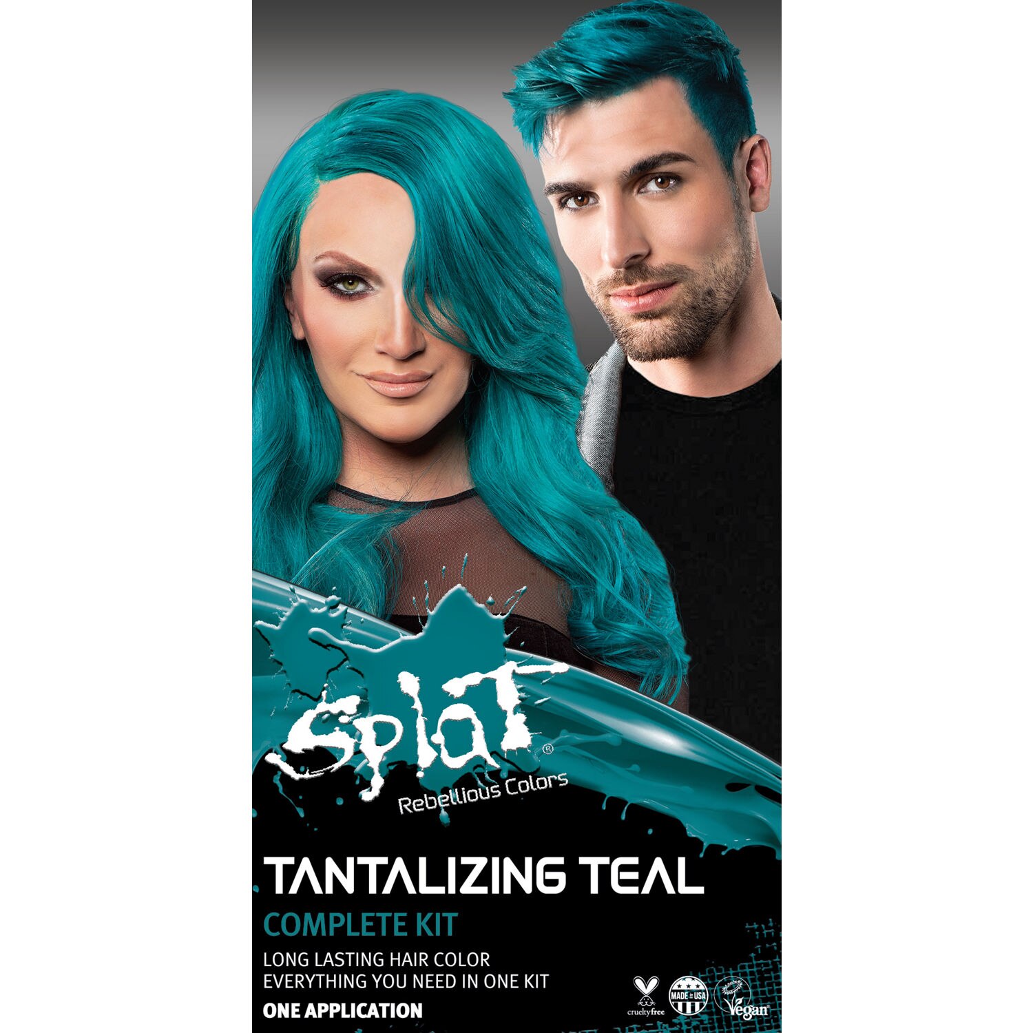 Splat Complete Semi-Permanent Hair Color Kit with Bleach