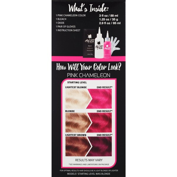 Splat Complete Semi-Permanent Hair Color Kit with Bleach
