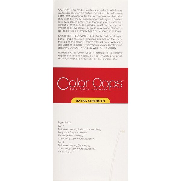 Color Oops Extra Strength Hair Color Remover