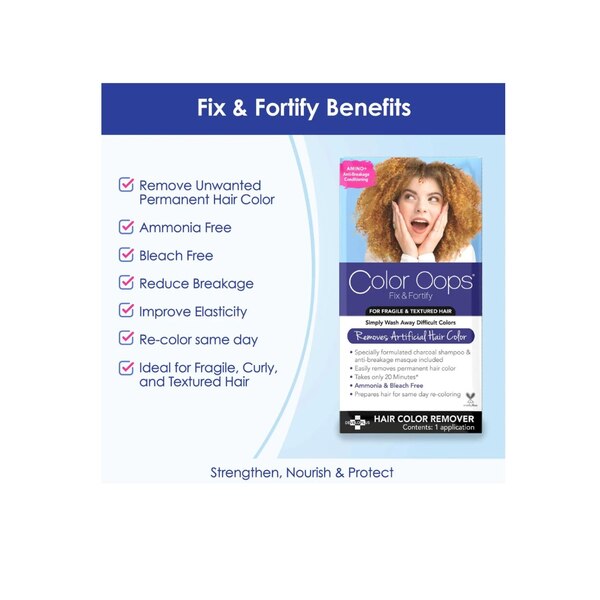Color Oops Fix & Fortify Hair Color Remover