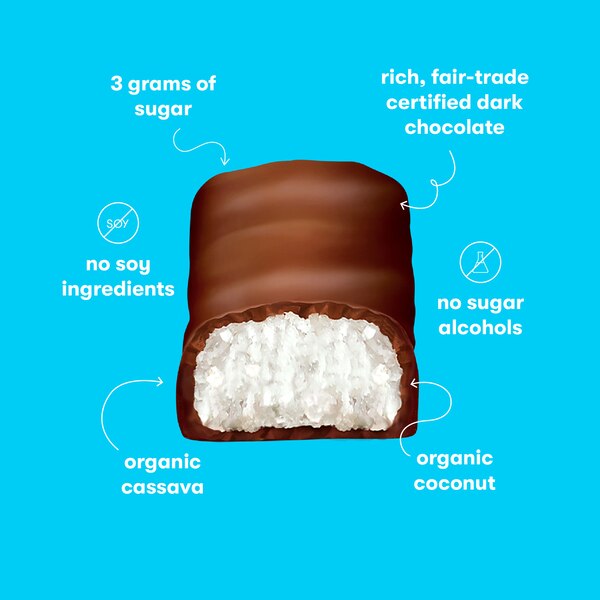 Unreal Dark Chocolate Coconut Bars, 4.2 oz