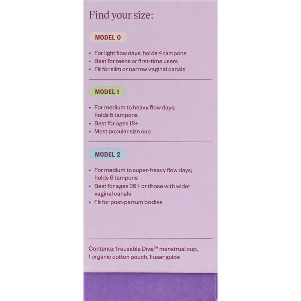 The DivaCup, Menstrual Cup
