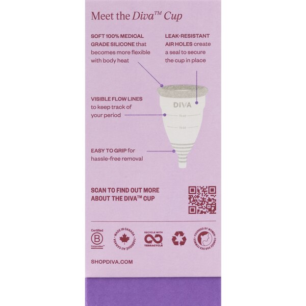 The DivaCup, Menstrual Cup