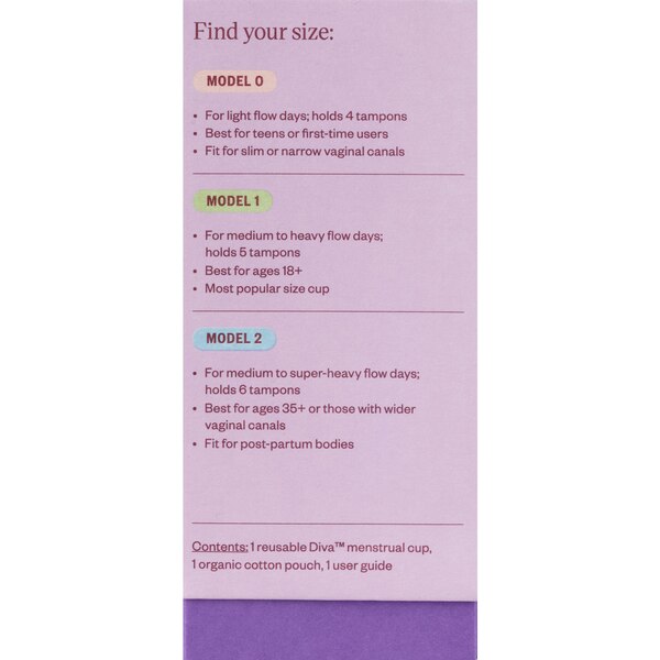 The DivaCup, Menstrual Cup
