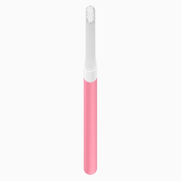 quip Kids Electric Toothbrush Kit with Built-In Timer and Travel Case, Soft Bristle, Pink