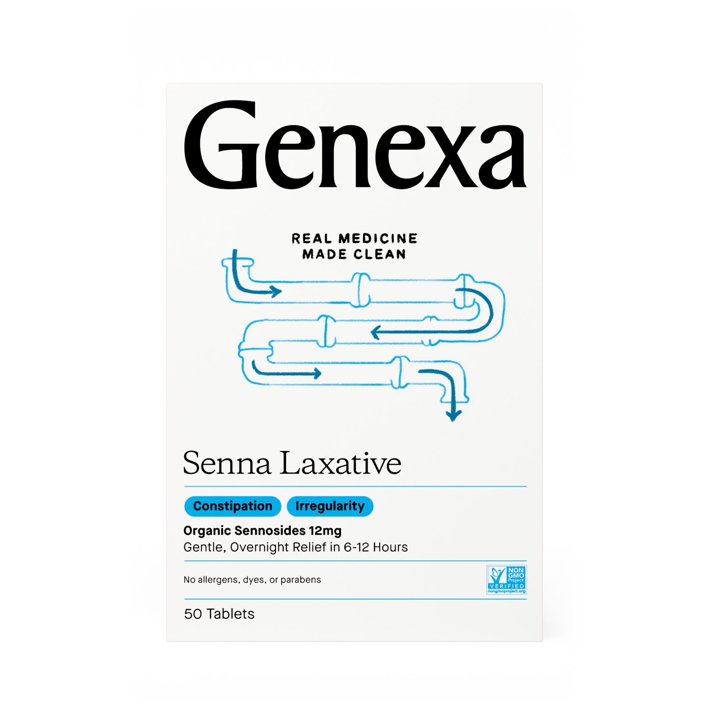Genexa Senna Laxative, 50 CT