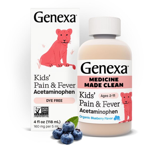 Genexa Kids' Acetaminophen Oral Suspension, 4 FL OZ