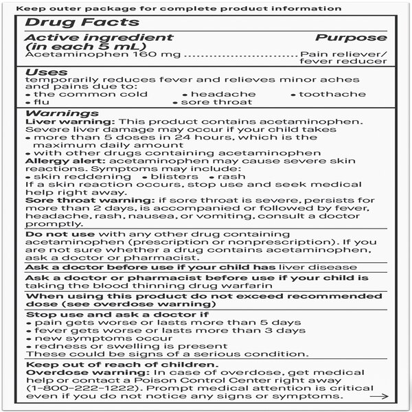 Genexa Infants' Acetaminophen Oral Suspension, 2 FL OZ