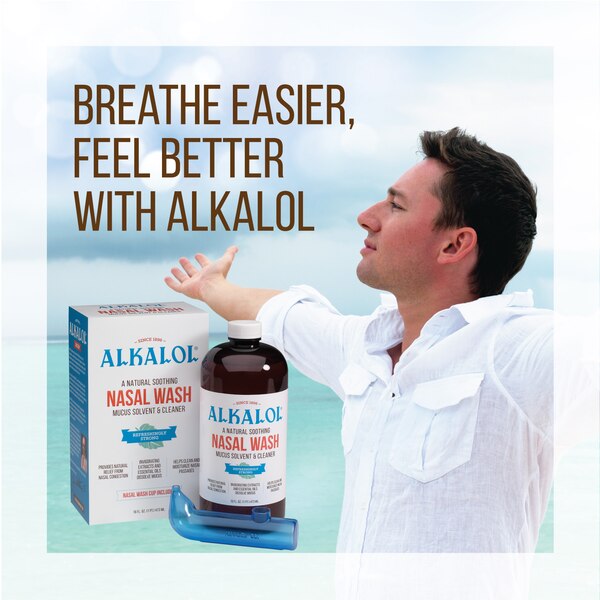 Alkalol Nasal Wash Kit