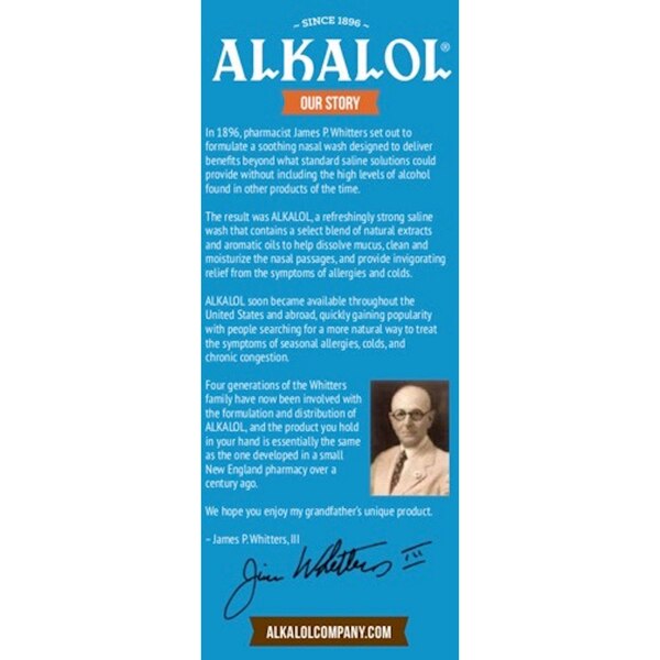 Alkalol Nasal Wash Kit