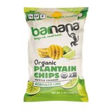 Barnana Organic Lime Plantain Chips, 5 oz, thumbnail image