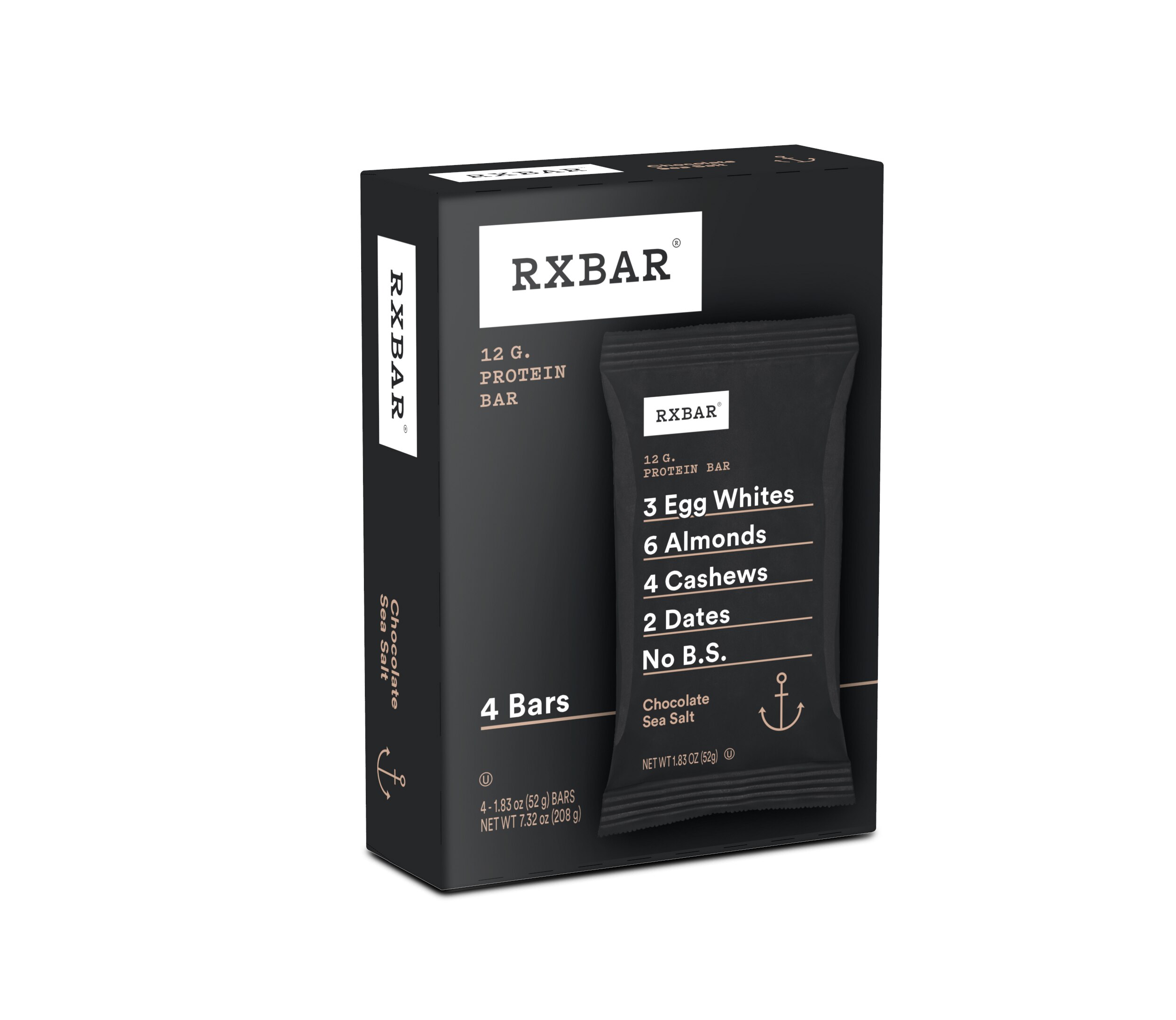 RXBAR Protein Bar, Chocolate Sea Salt