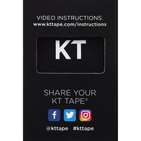 KT Tape Original Elastic Sports Tape Strips, 20 CT