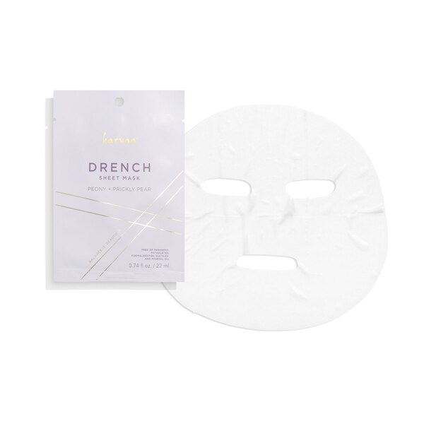 Karuna Drench Sheet Mask, Peony & Prickly Pear