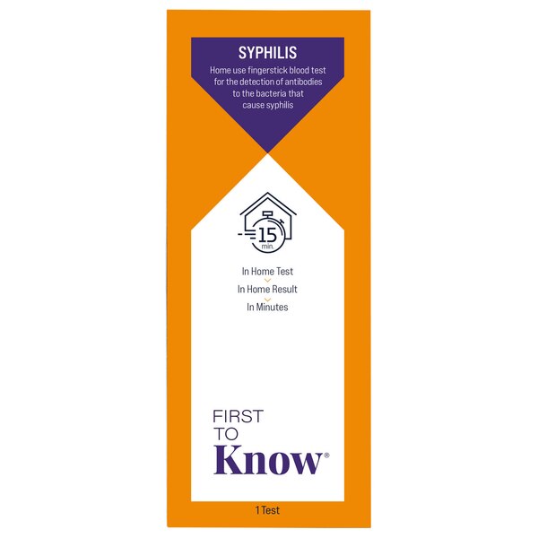 First to Know Syphilis Test Kit, 1 CT