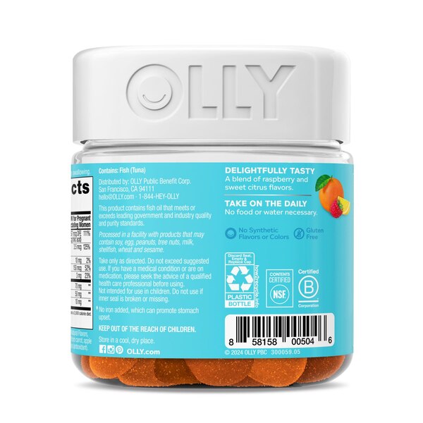Olly The Essential Prenatal - Multivitaminas, 60 u., Vibrant Citrus