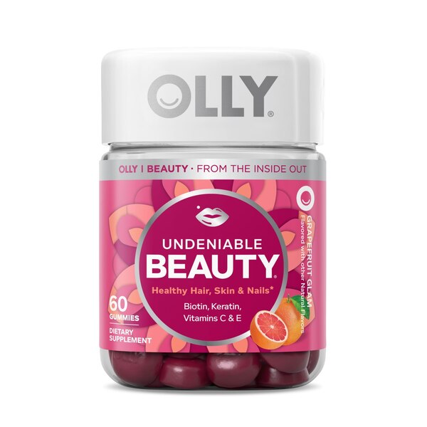 Olly Undeniable Beauty - Vitaminas, 60 u., Grapefruit Glam
