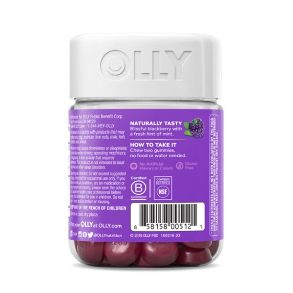 Olly Sleep Vitamin 50CT, Blackberry Zen