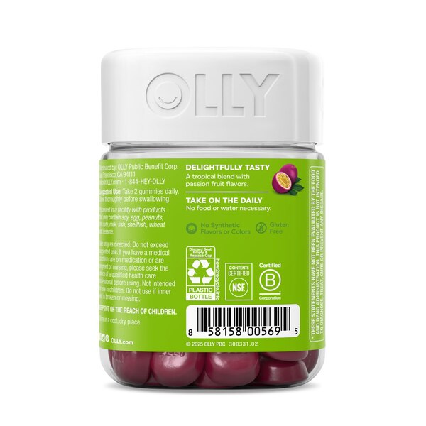 OLLY Daily Energy Gummies, 60 CT
