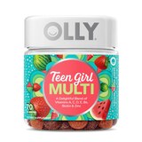 OLLY Teen Girl Multivitamin Gummies, Berry Melon, 70 CT, thumbnail image