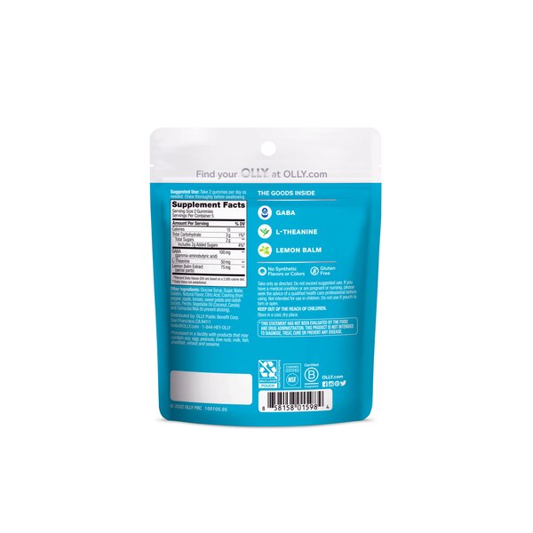 Olly Goodbye Stress Gummies, 10CT
