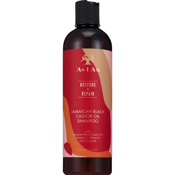 As I Am Jamaican Black Castor Oil Shampoo, 12 OZ