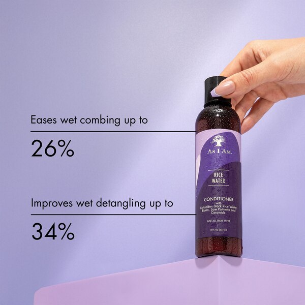 As I Am Rice Water Conditioner, 8 OZ