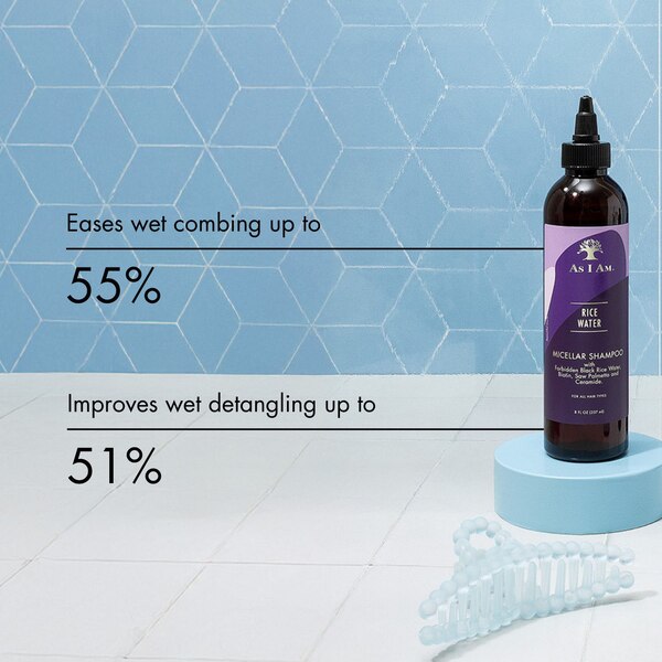 As I Am Rice Water Shampoo, 8 OZ