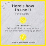 Zarbee's Baby Vitamin D Supplement Liquid, 0.47 OZ, thumbnail image