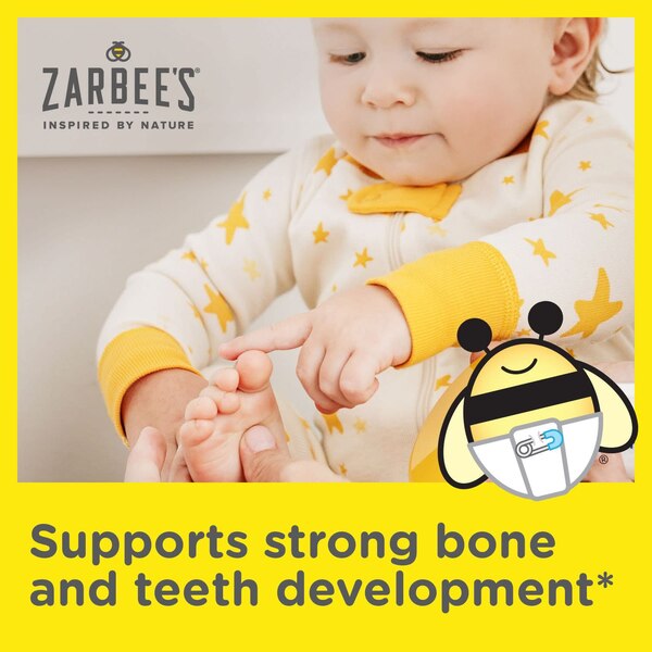 Zarbee's Baby Vitamin D Supplement Liquid, 0.47 OZ