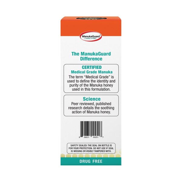 ManukaGuard Cough & Throat Syrup, 4 OZ
