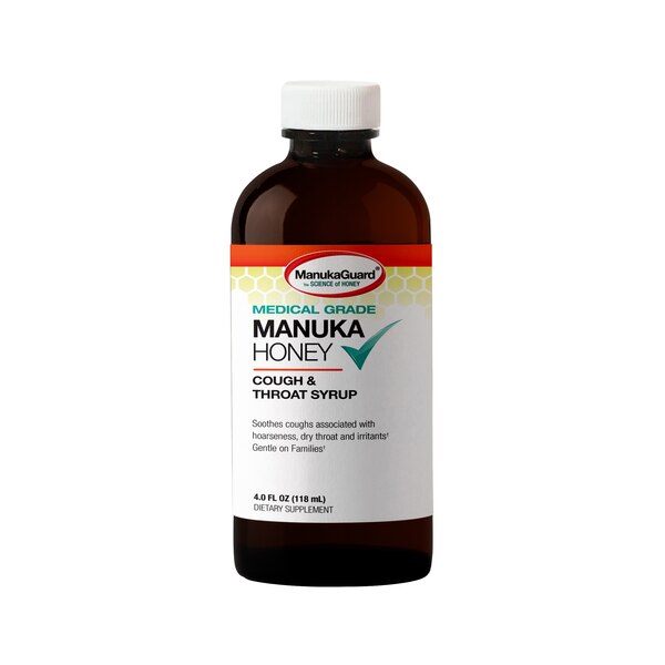 ManukaGuard Cough & Throat Syrup, 4 OZ