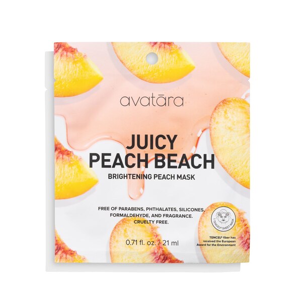 Avatara Peach Beach Brightening Mask