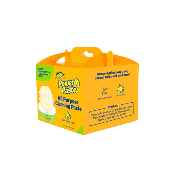Scrub Daddy Power Paste + Scrub Mommy Sponge, 8.8 oz