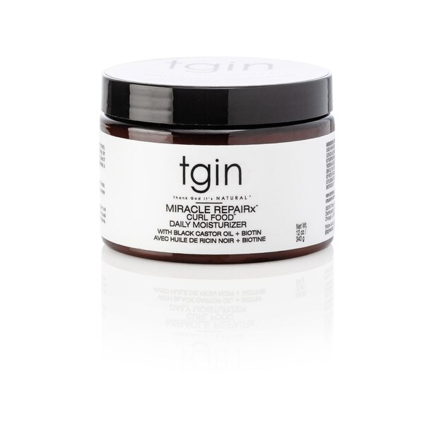 Tgin Miracle Repairx Curl Food Daily Hair Moisturizer, 12 OZ