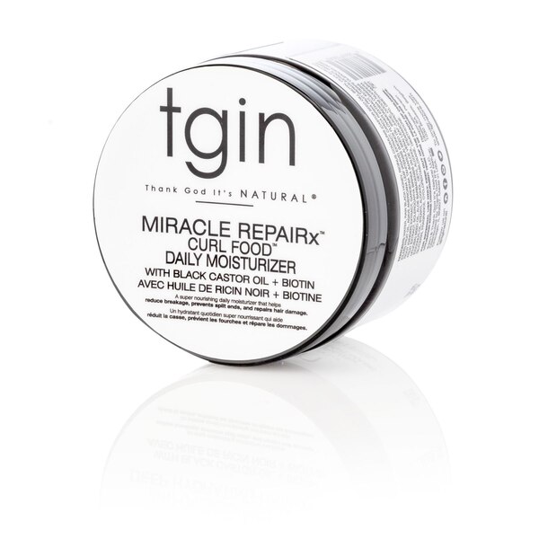 Tgin Miracle Repairx Curl Food Daily Hair Moisturizer, 12 OZ