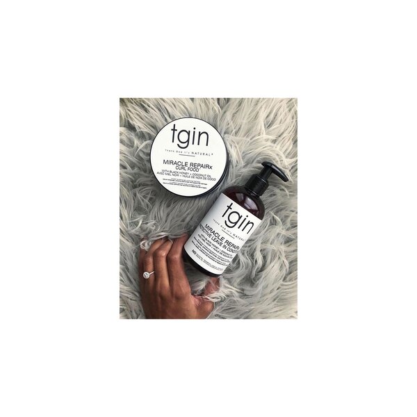 Tgin Miracle Repairx Curl Food Daily Hair Moisturizer, 12 OZ