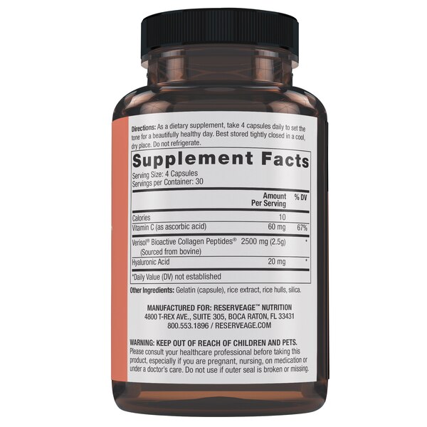 Reserveage Collagen Replenish Capsules