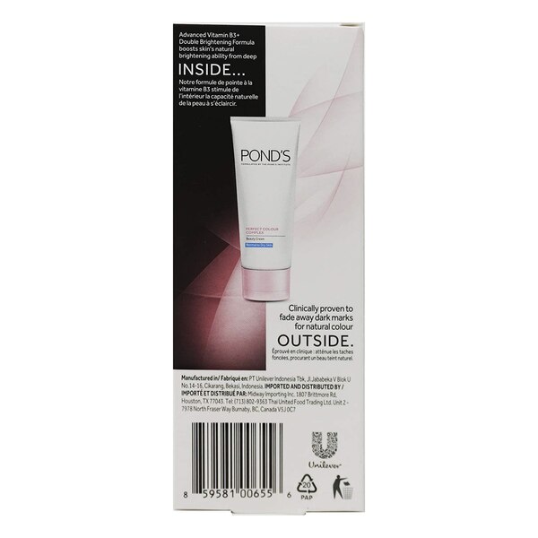 Ponds Perfect Colour Face Beauty Cream, 1.35 OZ