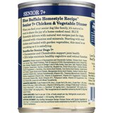 BLUE Buffalo Homestyle Recipe Senior Wet Dog Food, Chicken & Vegetable Dinner, 12 ct (12.5 oz per can), thumbnail image