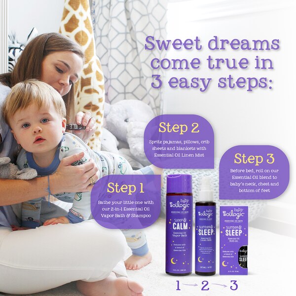 Oilogic Baby Slumber & Sleep 3-in-1 Wash, 9 FL OZ
