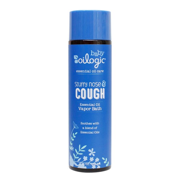 Oilogic Baby Stuffy Nose & Cough Vapor Bath, 9 FL OZ