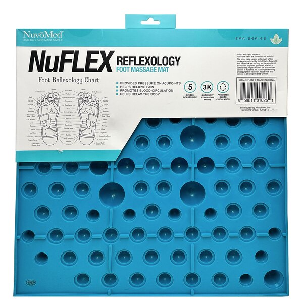 Nuvomed NuFLEX Reflexology Foot Massage Mat