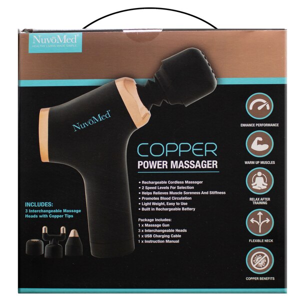 Nuvomed Copper Power Massager