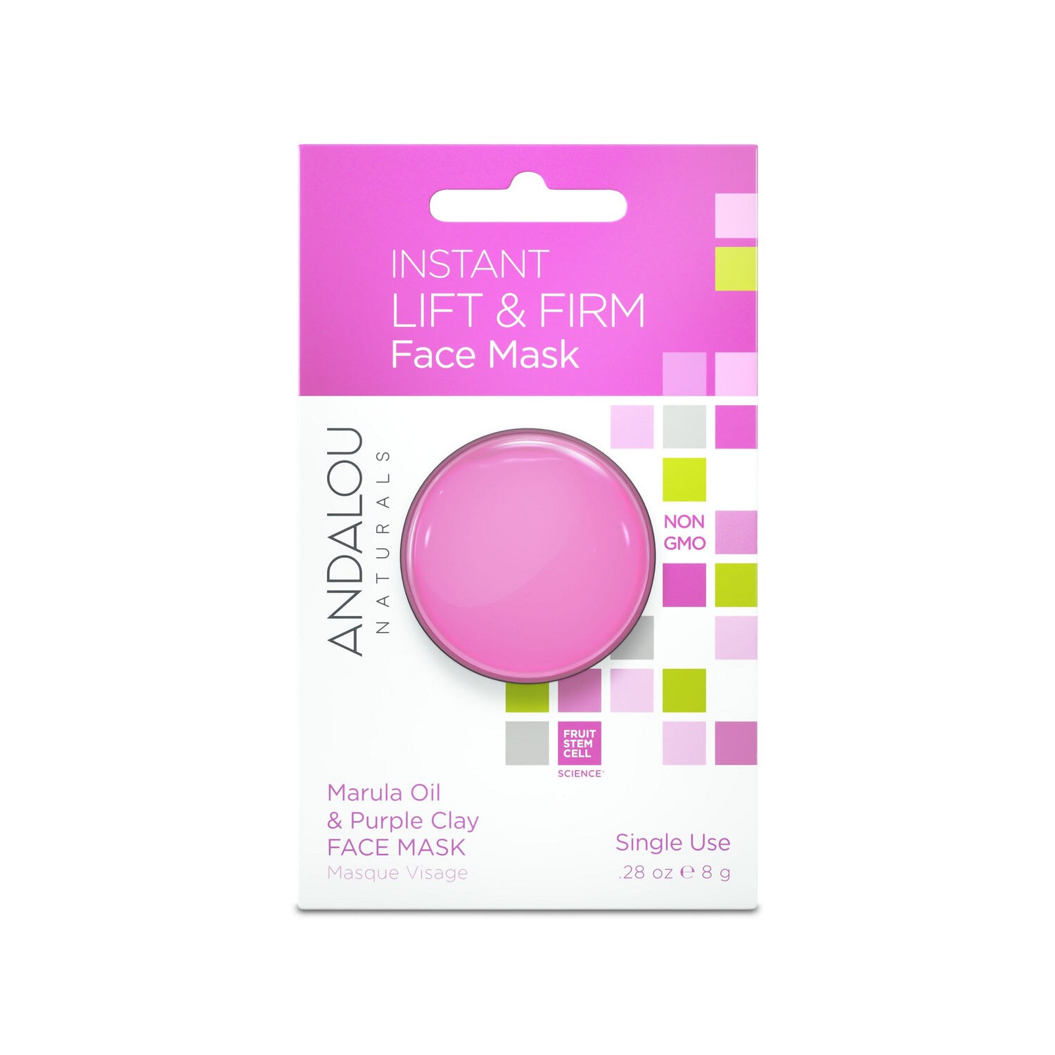 Andalou Lift & Firm Clay Mask Pod, 0.28 OZ