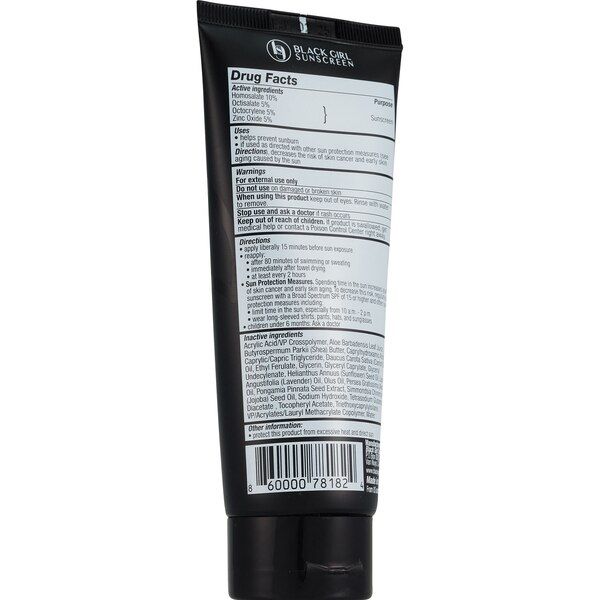 Black Girl Sunscreen Make it Hybrid Mineral Combo Sunscreen, SPF 50, 3 OZ